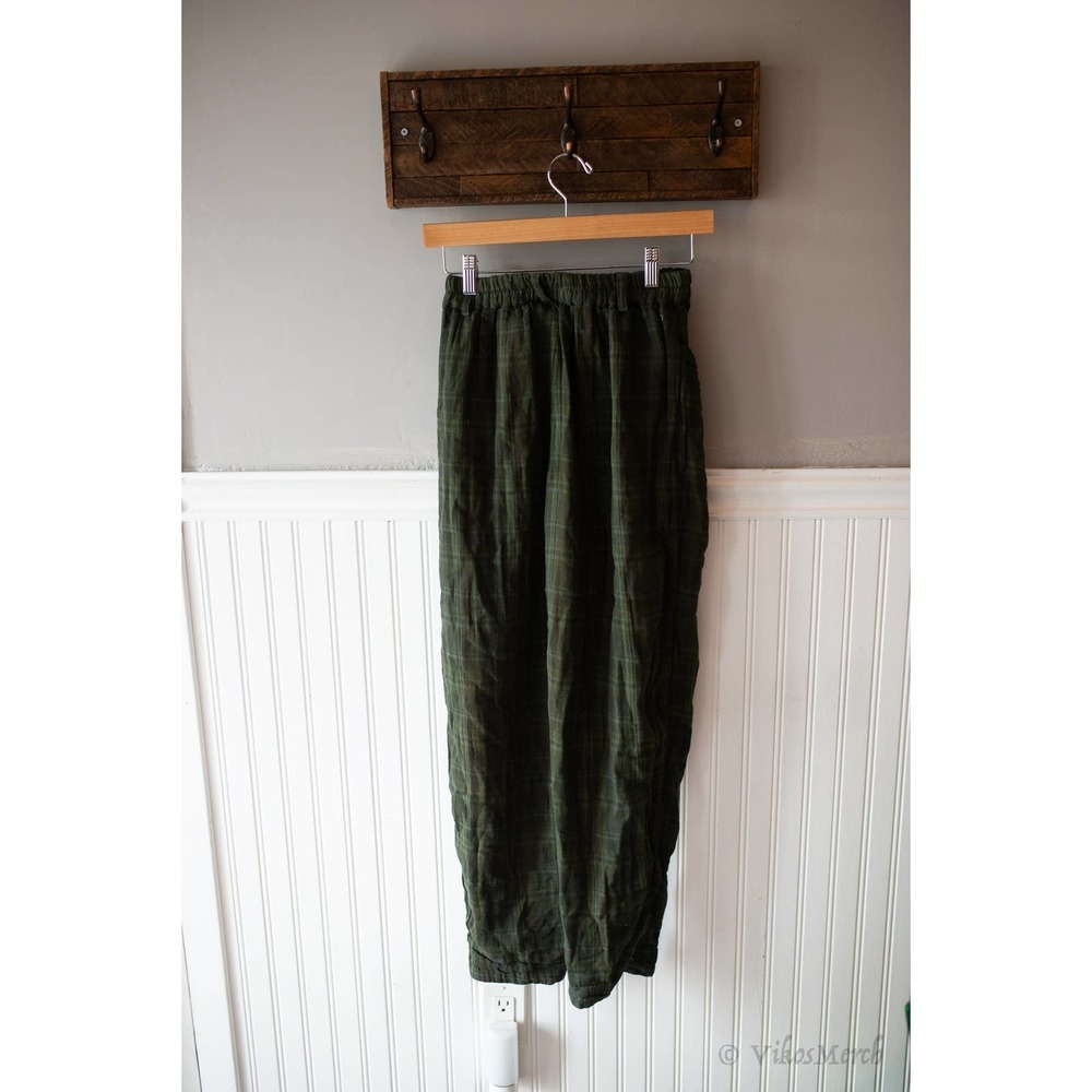 Free People CP Shades Plaid Trousers Millstone XS NWT - Picture 3 of 6